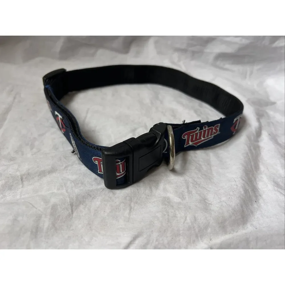 Minnesota Twins MLB‎ Dog Collar Med-Lg Dog